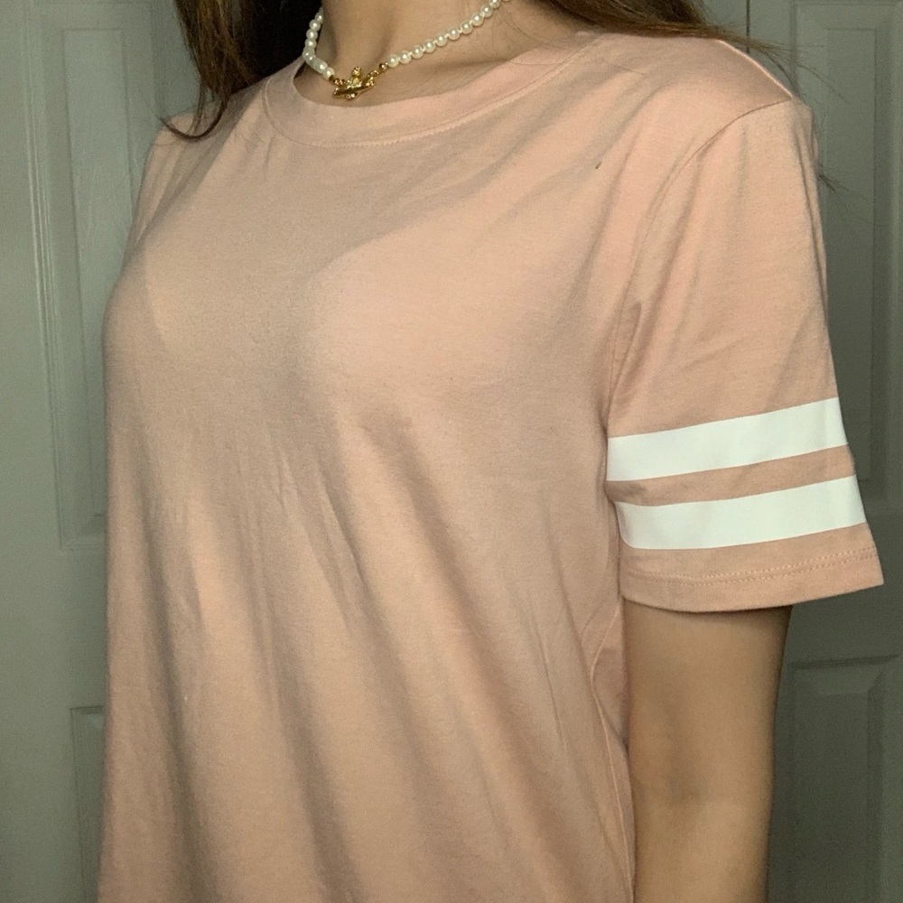 Pink T-Shirt Dress